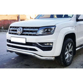 Vw Amarok V6 2017-2022 - Stx Stainless Steel Twisted City Bar - Spoiler Bar - 70mm